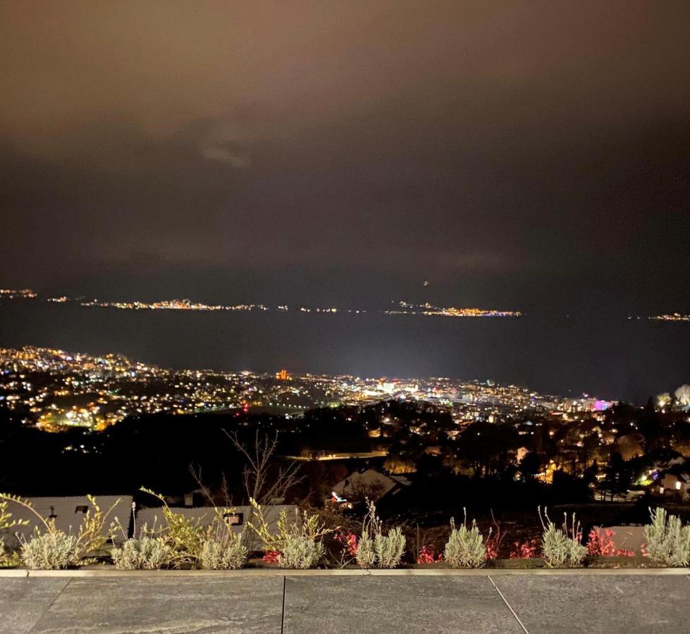 Appartement Moderne Avec Vue Panoramique A Jongny Proche De Montreux Eksteriør bilde