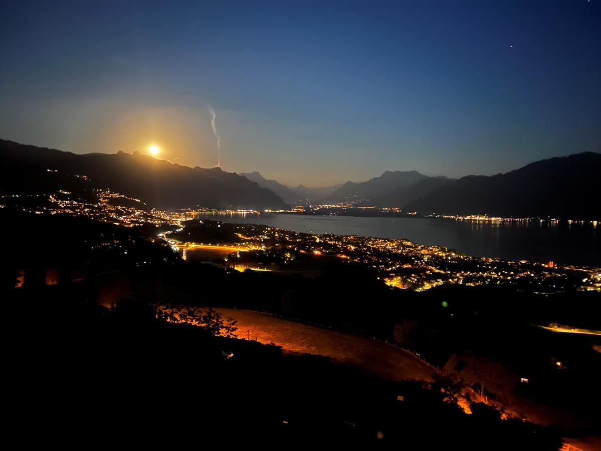 Appartement Moderne Avec Vue Panoramique A Jongny Proche De Montreux Eksteriør bilde