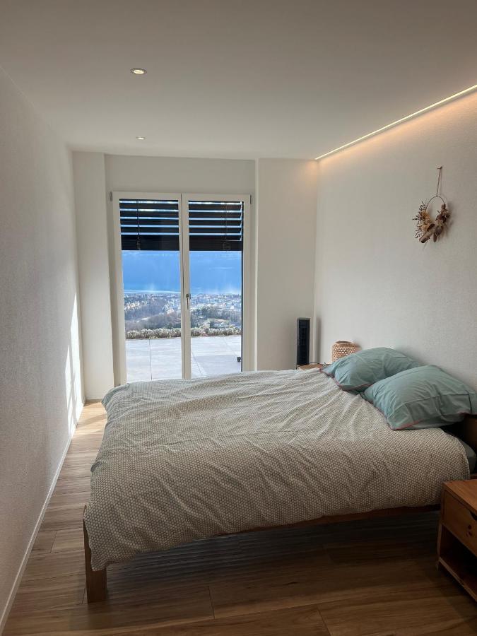 Appartement Moderne Avec Vue Panoramique A Jongny Proche De Montreux Eksteriør bilde